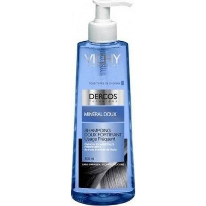 VICHY DERCOS SHAMPOO MINERAL 400ML ΚΑΘΗΜΕΡΙΝΗΣ ΧΡΗΣΗΣ